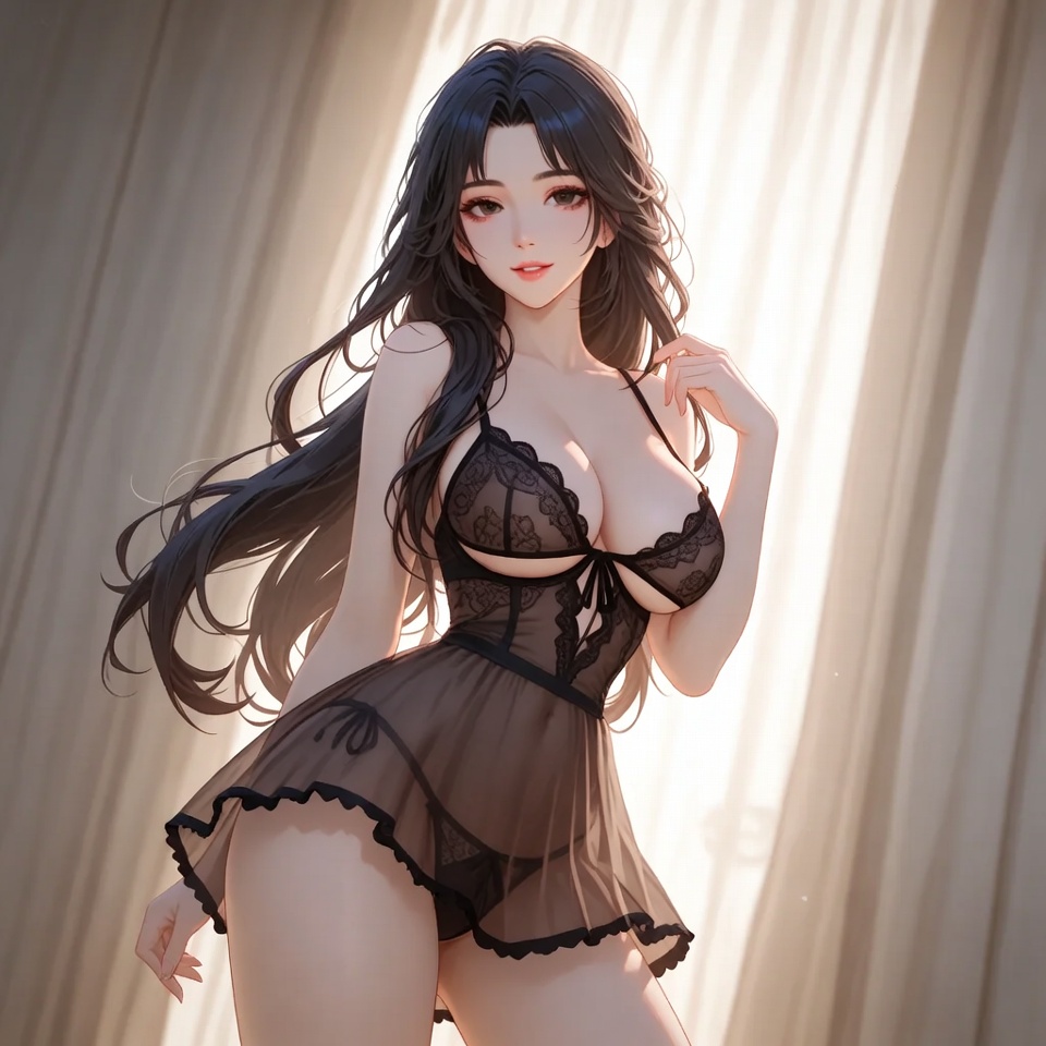 Wan 2.1 AI Porn Generator — fantasy ethereal blue AI portrait